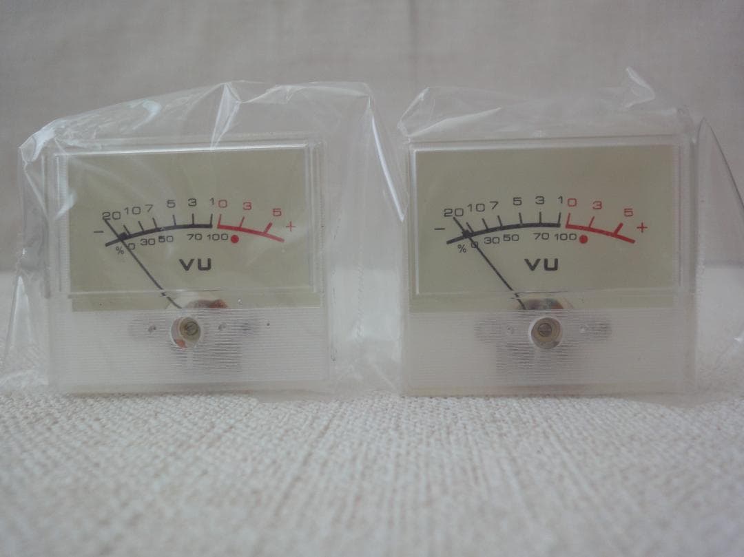 自作ステレオVUメーター217号機（新品未使用コンパクトタイプ）