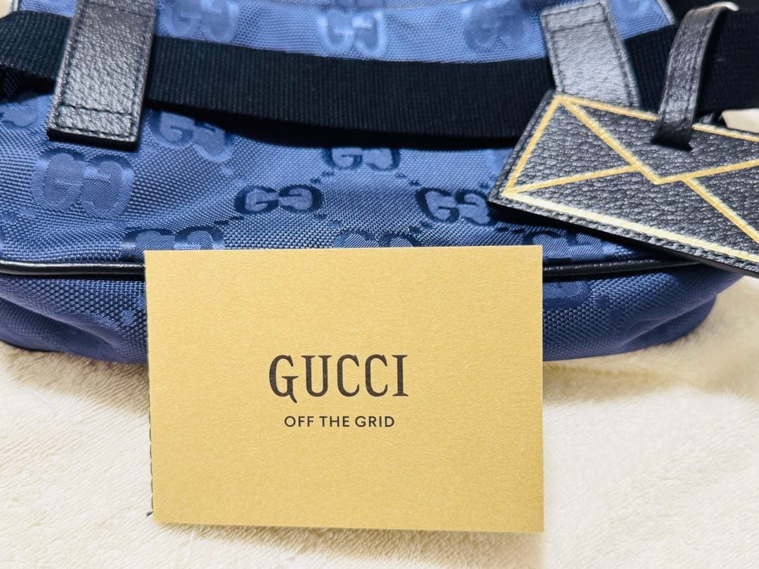 GLOW様★GUCCI グッチ　オフザグリッド　GGパターン ボディバッグ