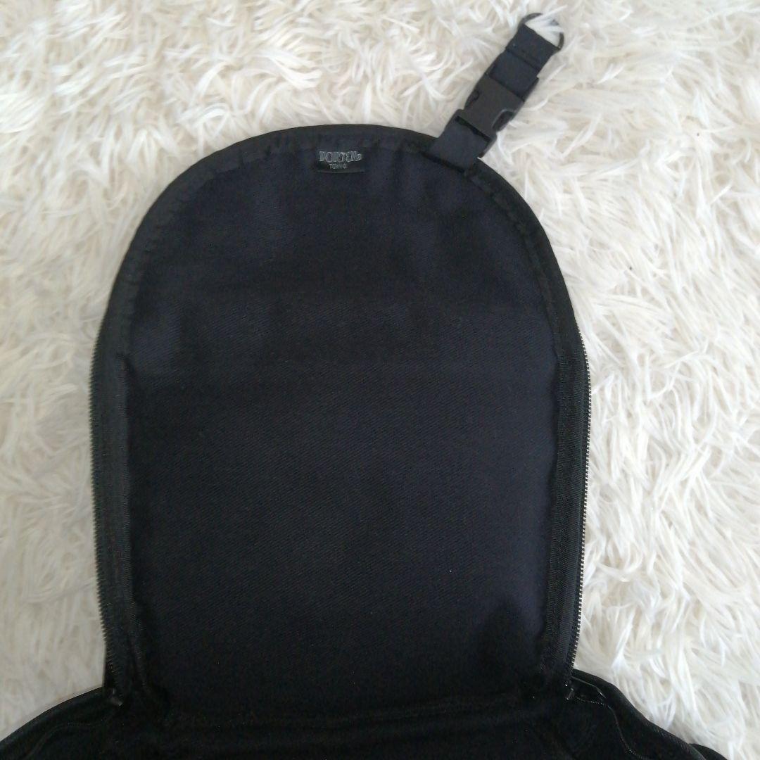 【美品】PORTER ALOOFブラック スリングバッグ ショルダーバッグ