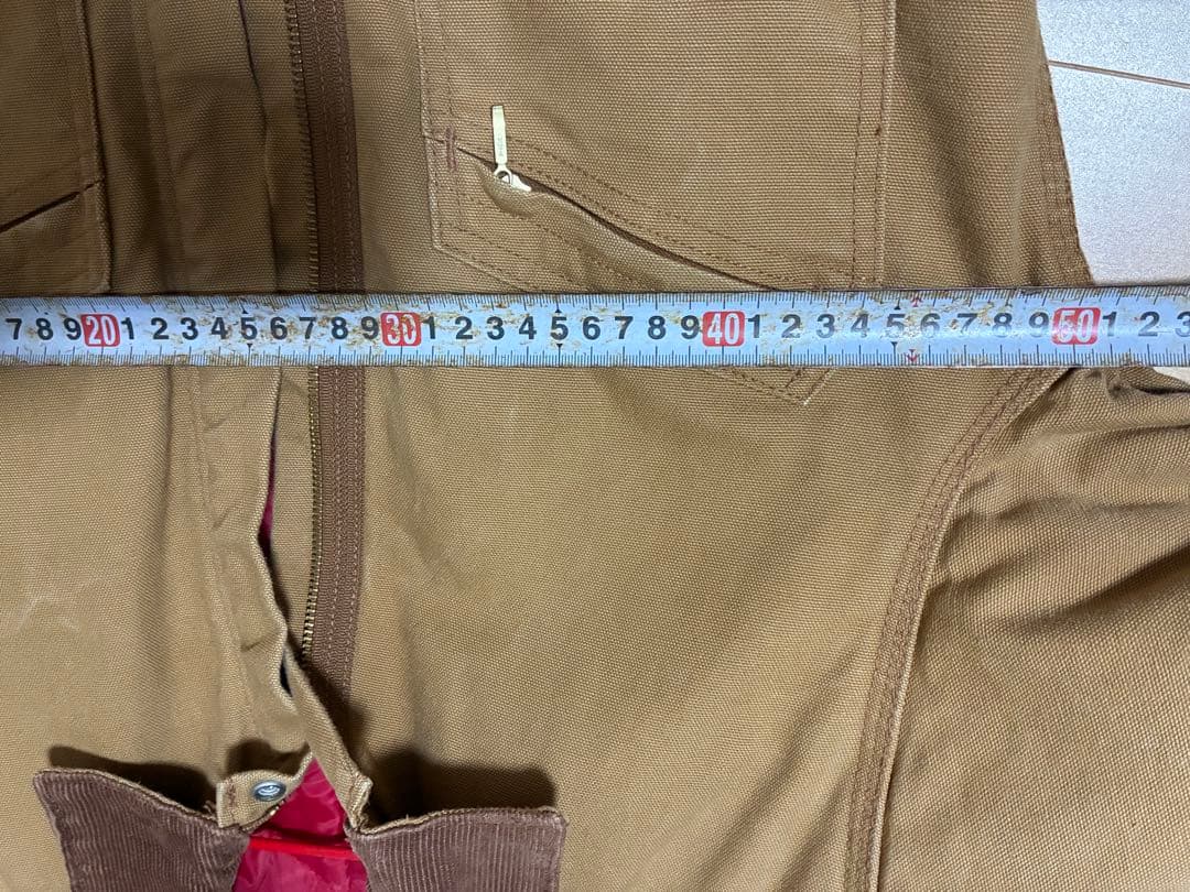 Carhartt 防寒ツナギオーバーオールキルト