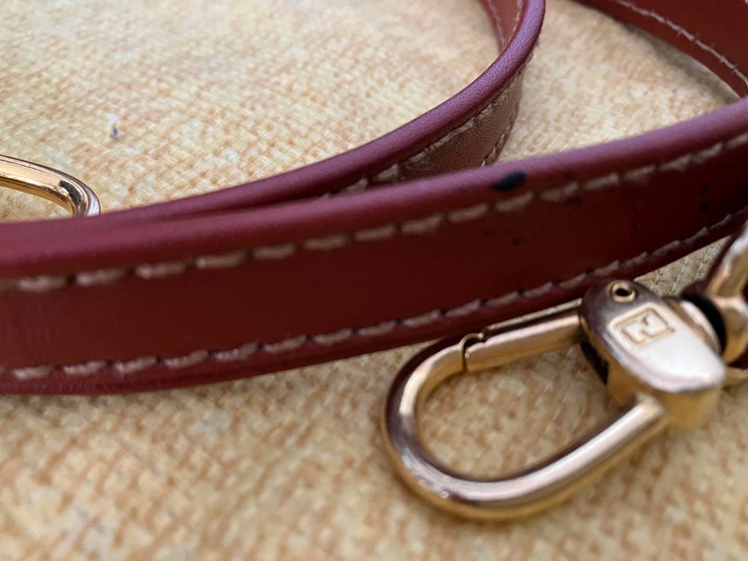 フェンディ【FENDY】ヴィンテージ　ペカン柄ミニボストンバッグ