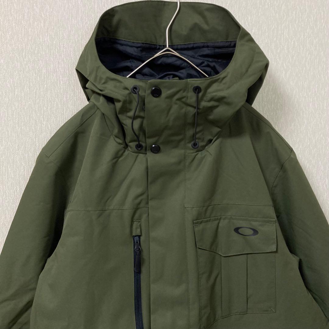 【極美品】OAKLAY オークリー スキーウェア スノージャケット カーキ M