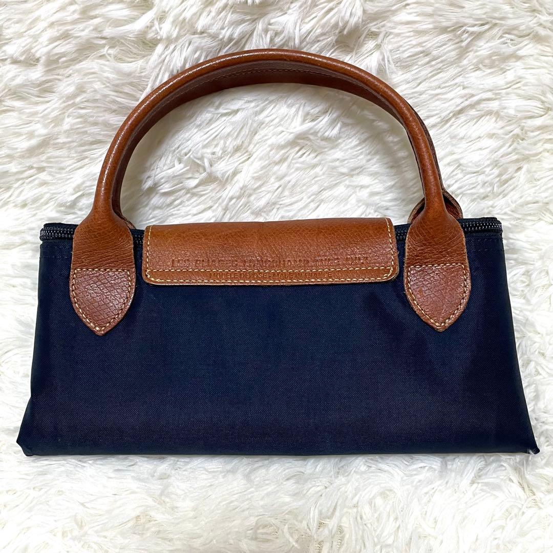 ロンシャン ル プリアージュ XL フランス製 折り畳み トラベルバッグ NVY