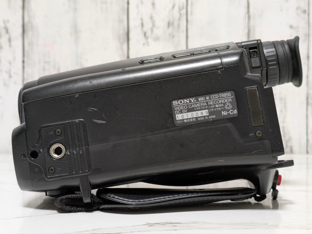 SONY　CCD-TR850　Hi8　8mmテープ対応