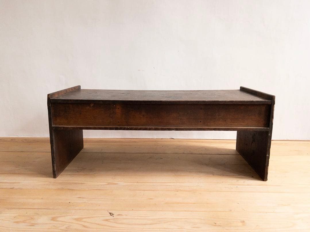 古道具 小引き出し付き 文机 ローデスク 木製