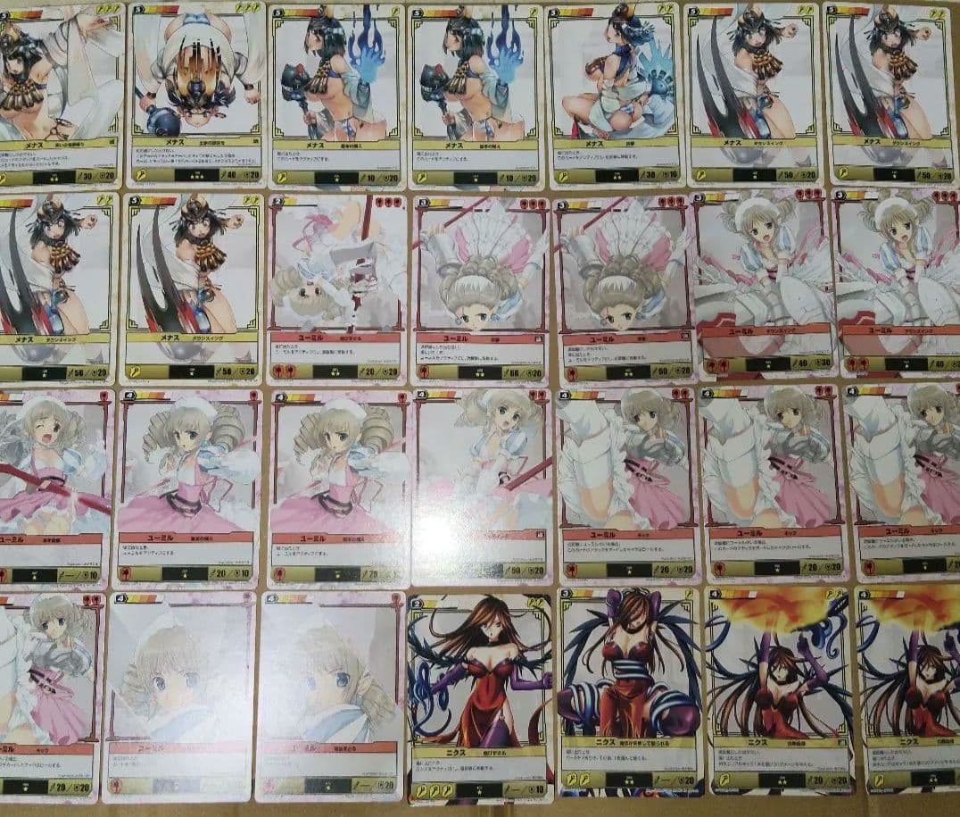 クイーンズブレイド ザ・デュエル カード 150枚