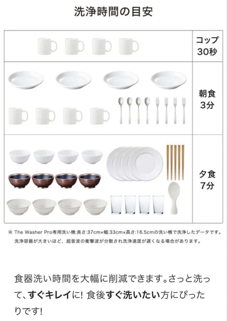 BDP 超音波洗浄機 The Washer Pro