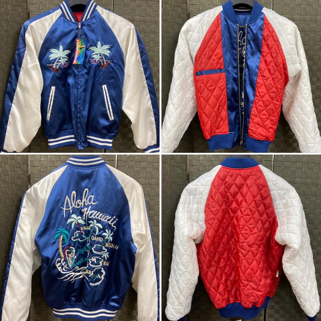 Hoshihimeホシヒメ星姫 アロハ刺繍スカジャン LL スーベニアジャケット