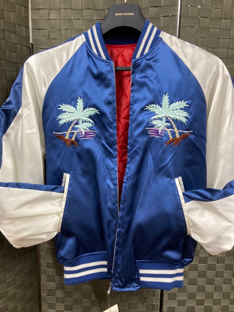 Hoshihimeホシヒメ星姫 アロハ刺繍スカジャン LL スーベニアジャケット