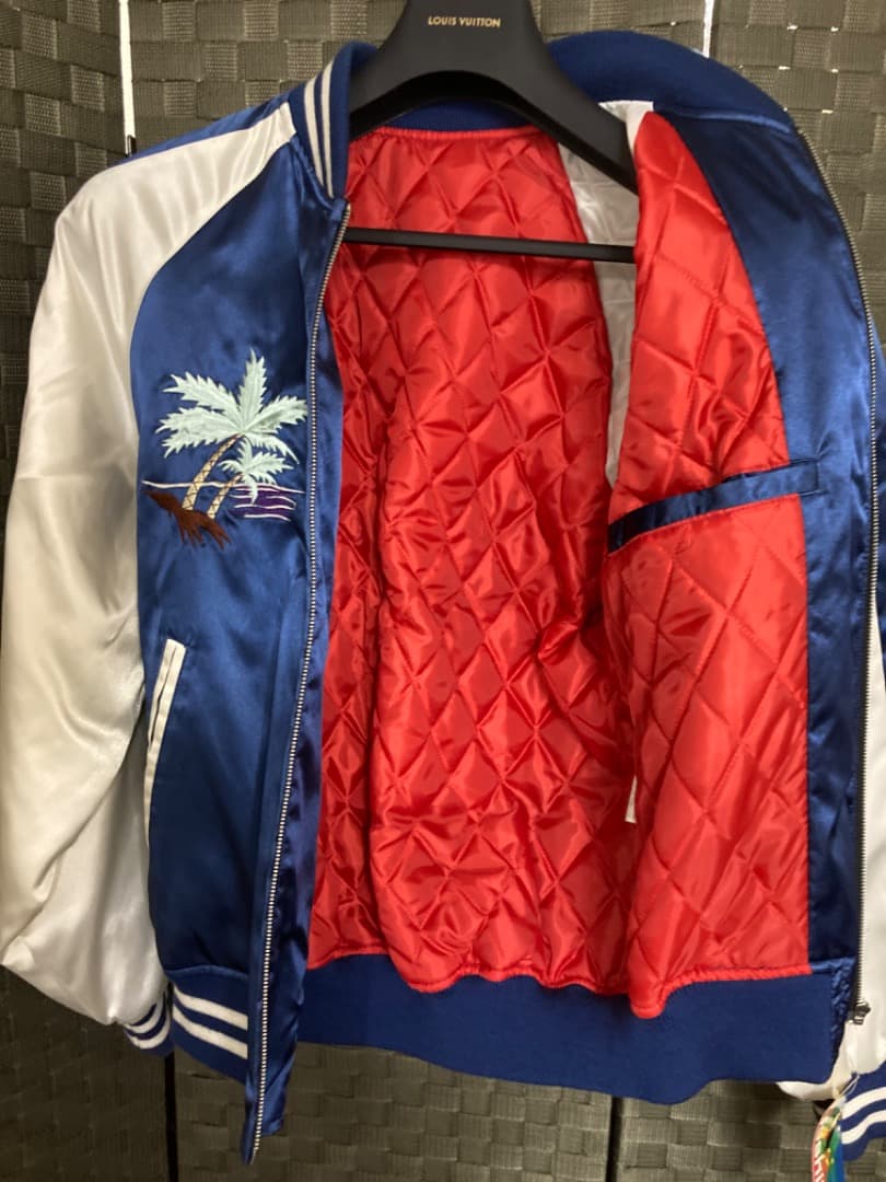 Hoshihimeホシヒメ星姫 アロハ刺繍スカジャン LL スーベニアジャケット