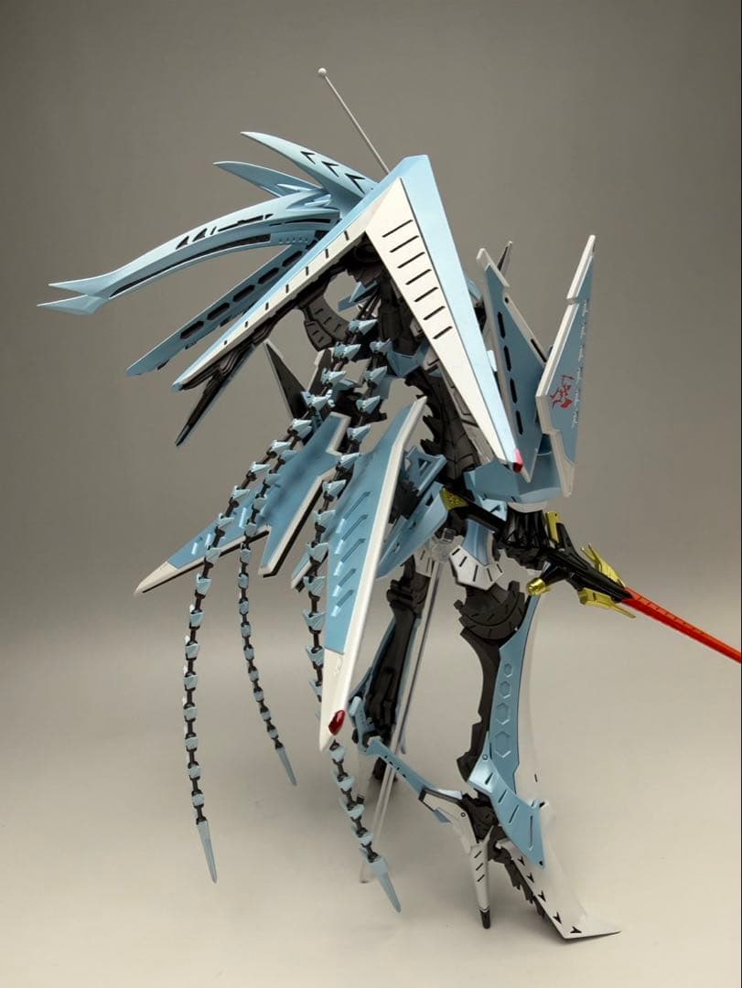 全塗装完成品　アワートレジャー　ファイブスター物語　GTM 破裂の人形