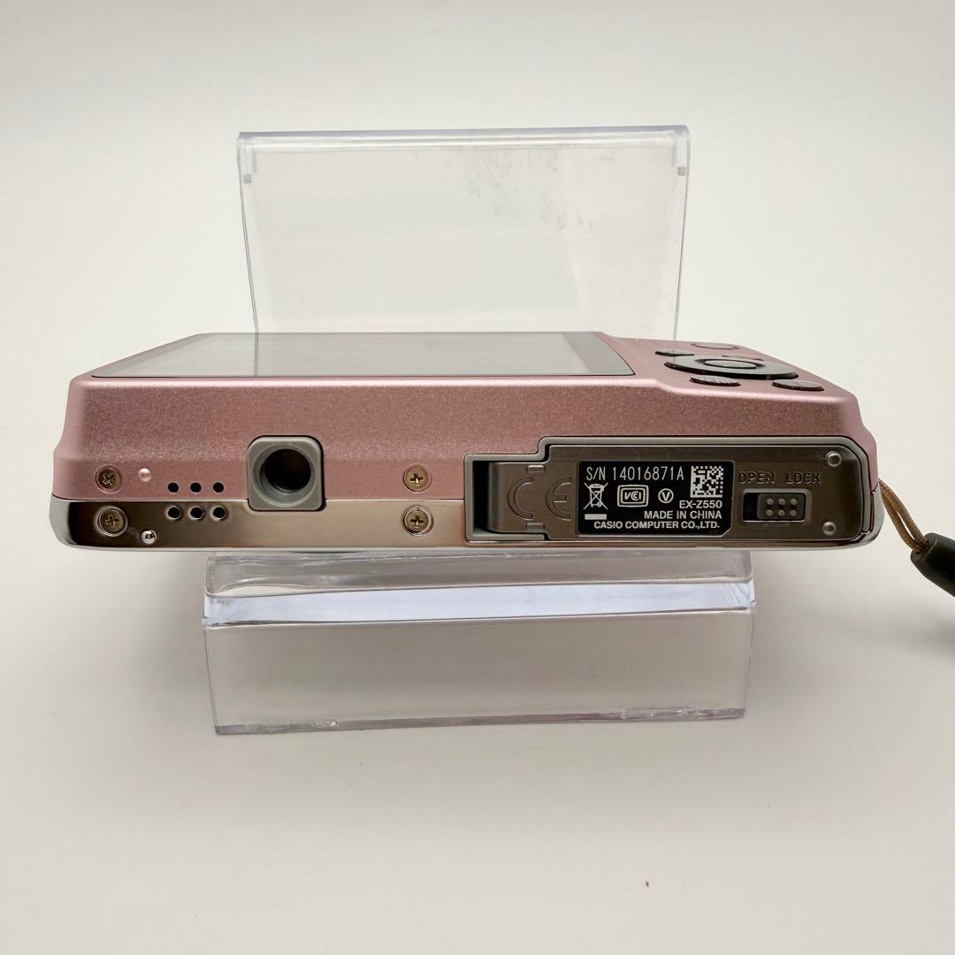 【美品】CASIO EXILIM EX-Z550 ピンク 動作OK 充電器付