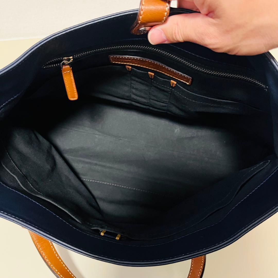 【美品】ダニエルアンドボブ トゥモローランド別注 トートバッグ ネイビー