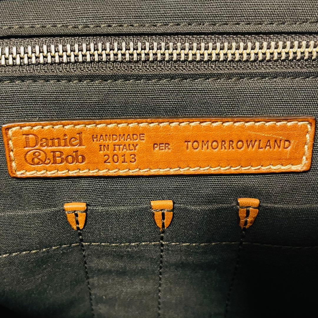 【美品】ダニエルアンドボブ トゥモローランド別注 トートバッグ ネイビー