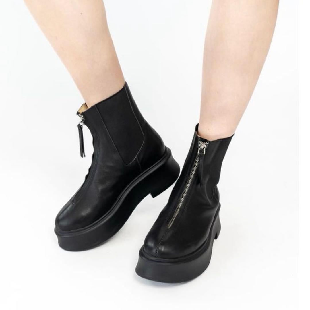 【ALM.】PRIMO LEATHER BOOTS サイドゴア アルム 38