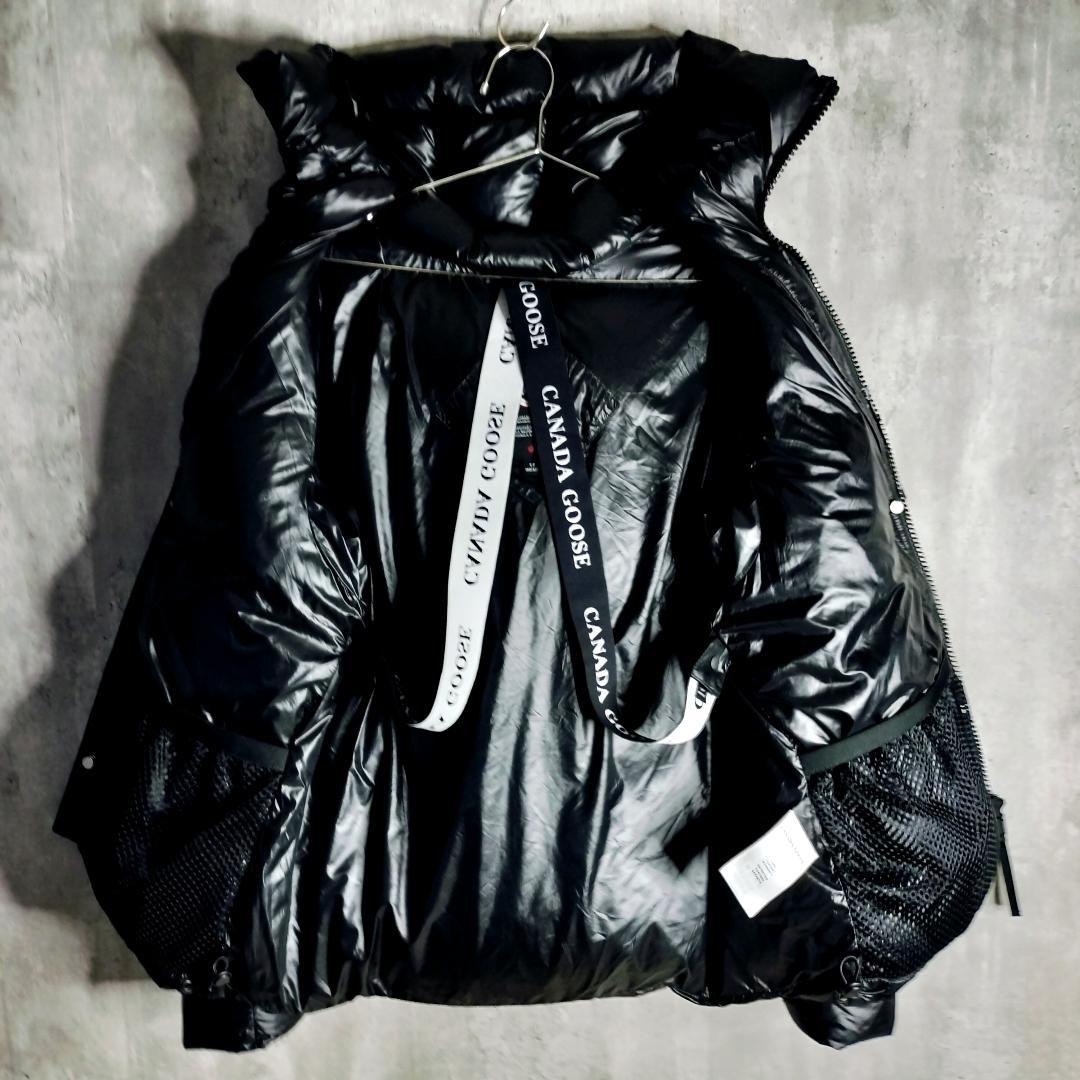【極美品・JPタグ】カナダグース クロフトンパッファー ダウンジャケット S 黒