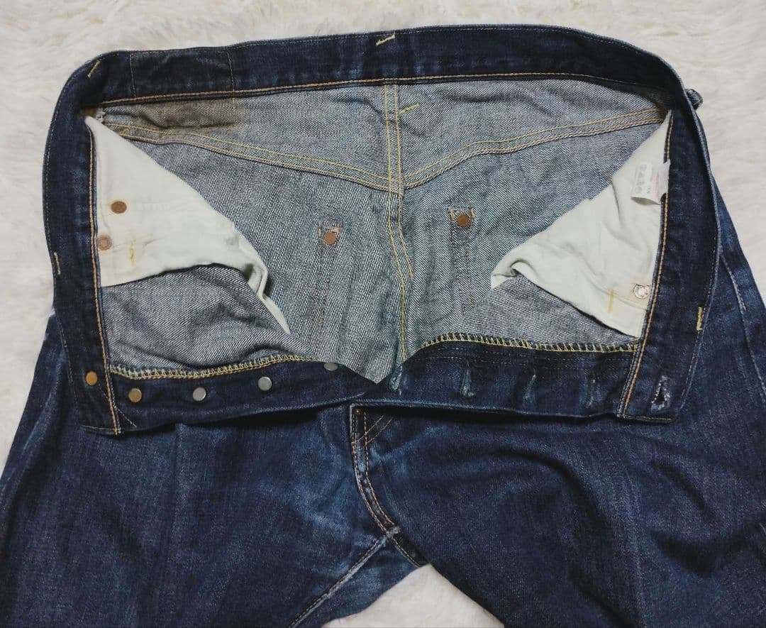 EVISU エビス 2001 大坂 濃紺 W33 赤耳 セルビッチ 日本製