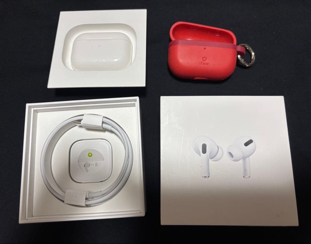 AirPods Pro 第一世代 本体 箱付き ifaceケース付