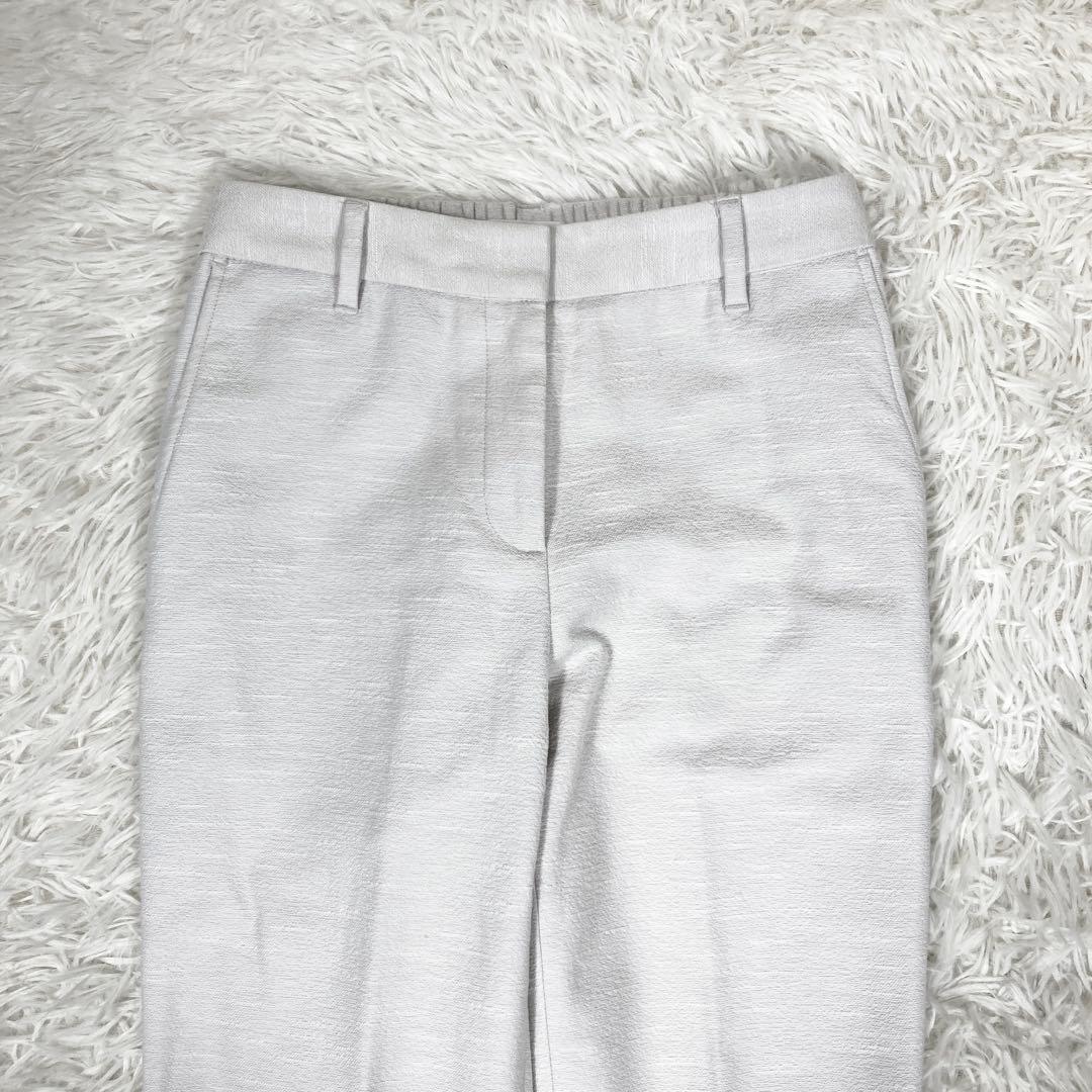 プラステ　セットアップスーツ　ウォッシャブル　スラブストレッチ　ノーカラー　XS