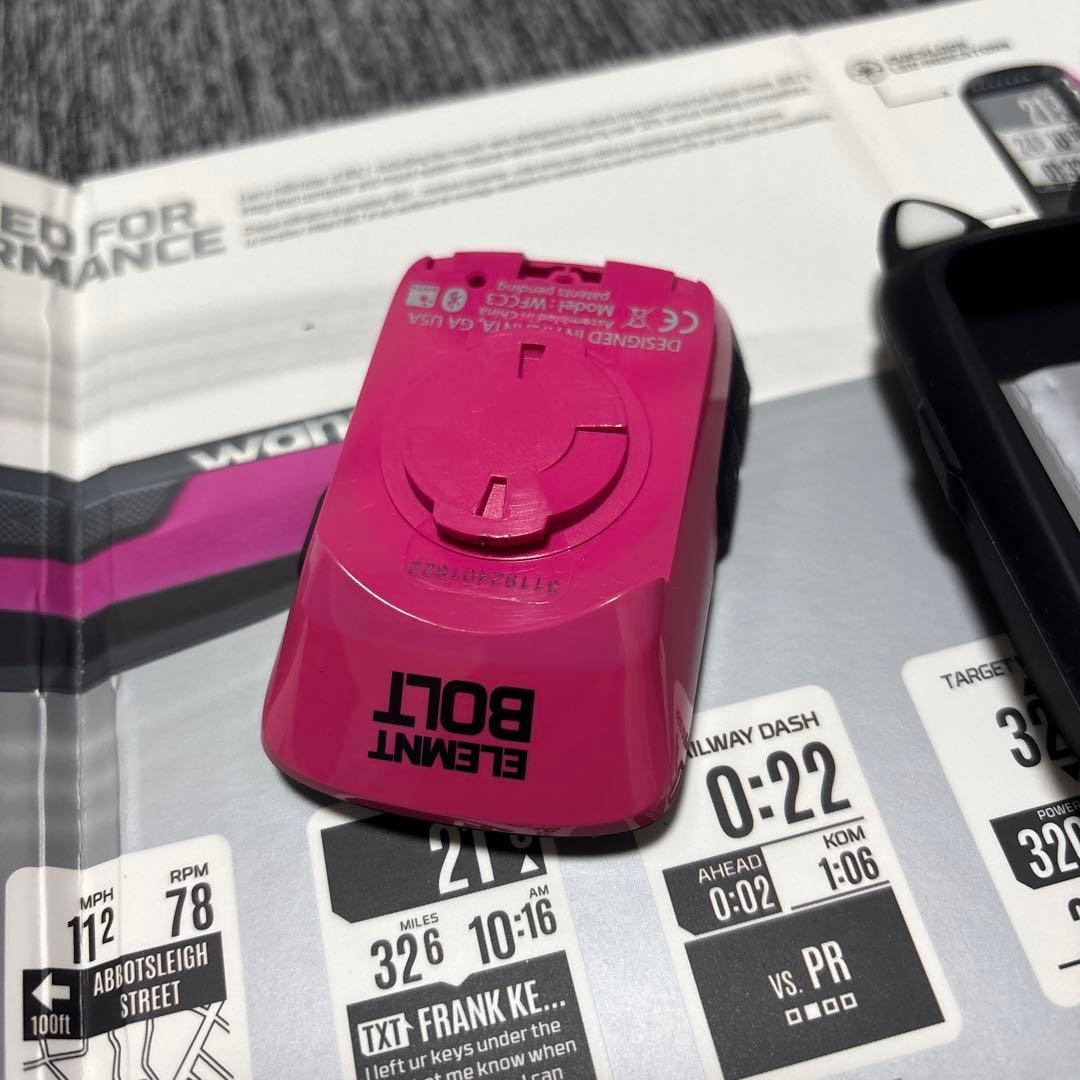 wahoo ELEMNT BOLT GPSサイクルコンピュータ 限定版