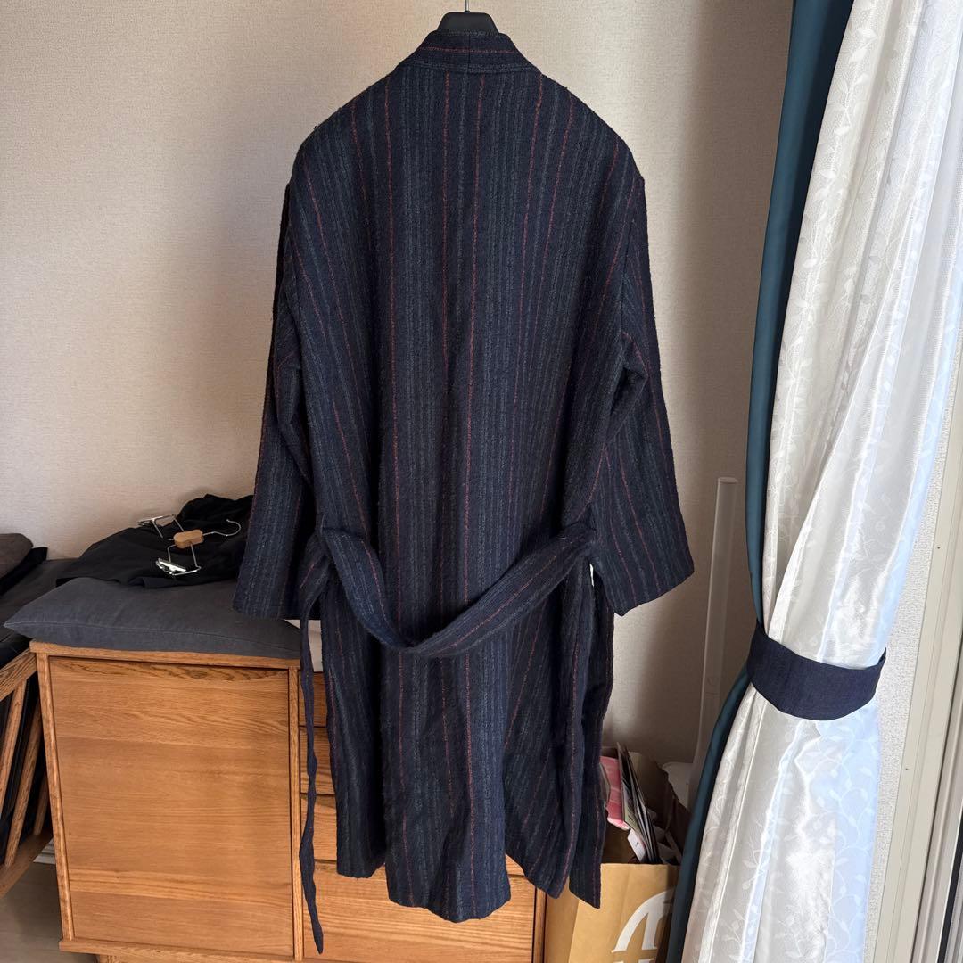ジャケット・アウター WACKO MARIA MULTI STRIPED GOWN COAT