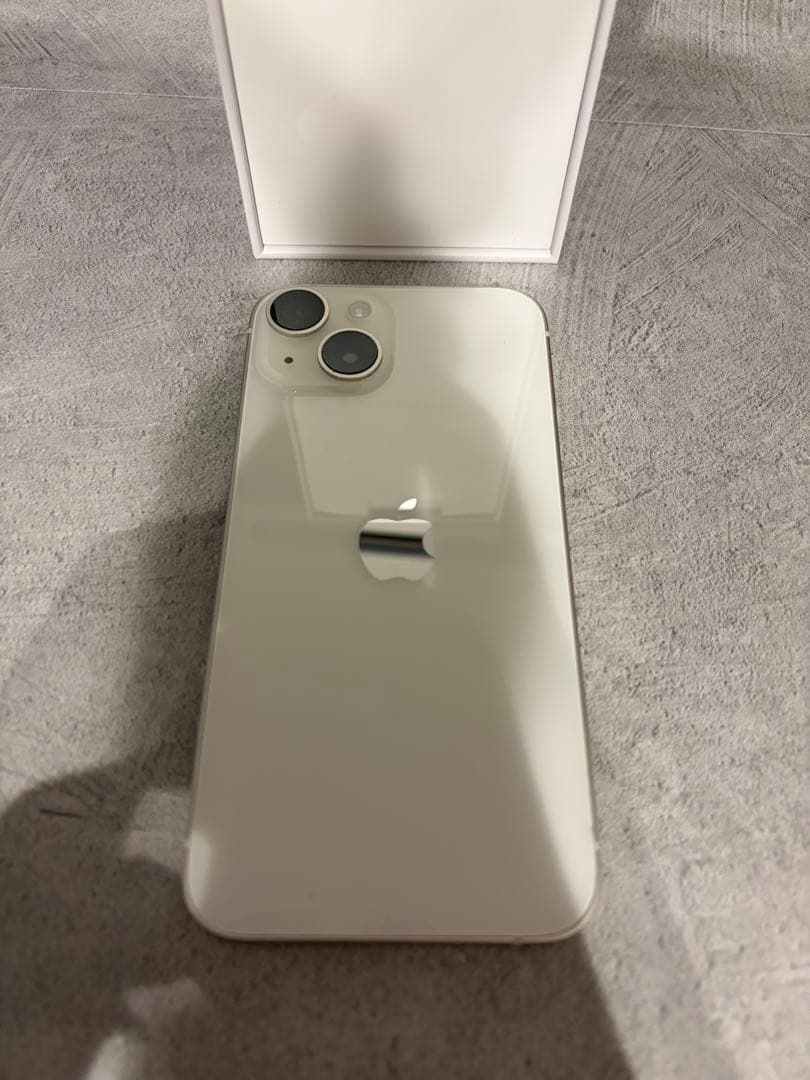 【美品&バッテリー100%】 iPhone 14ホワイト 本体 128GB