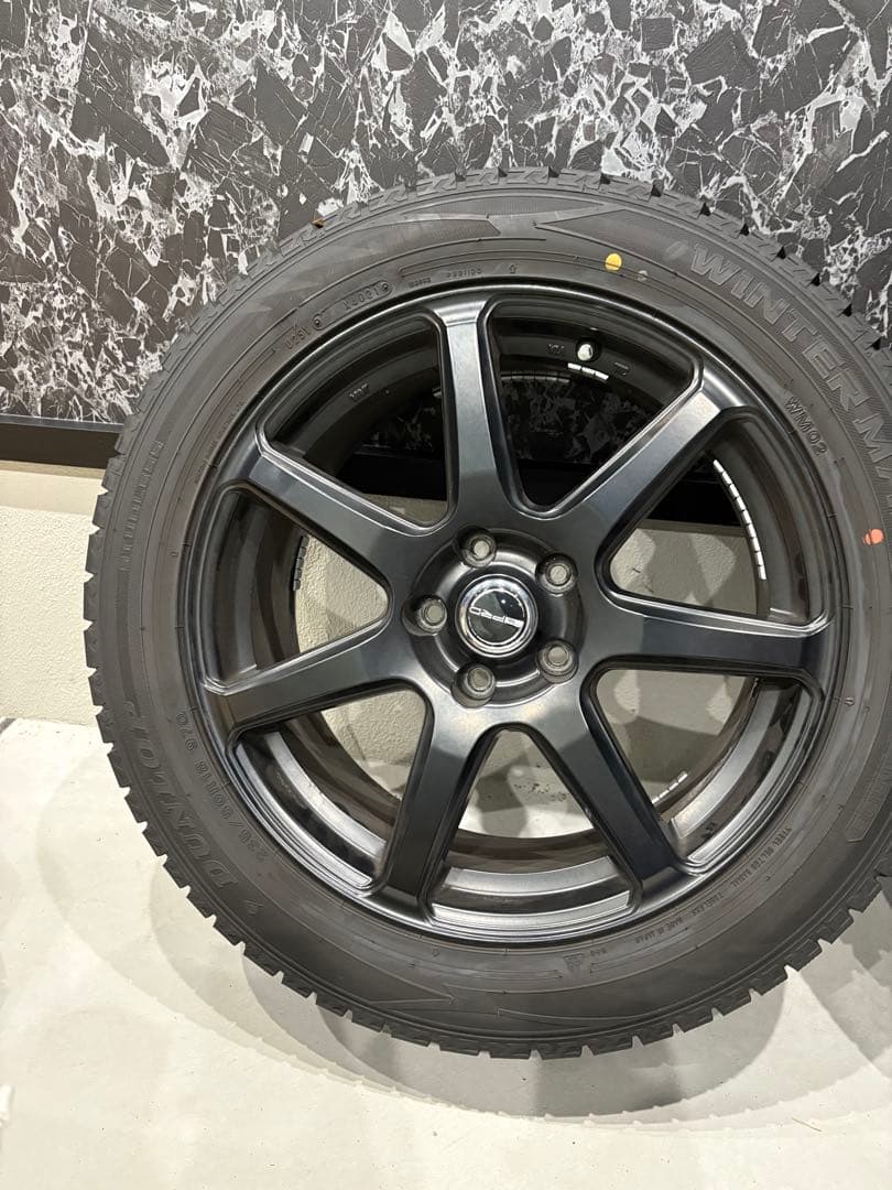 18インチ マットブラック ホイールセット