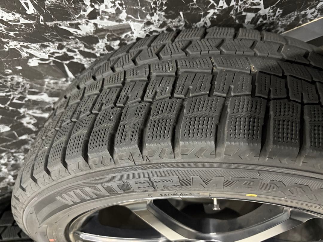 18インチ マットブラック ホイールセット