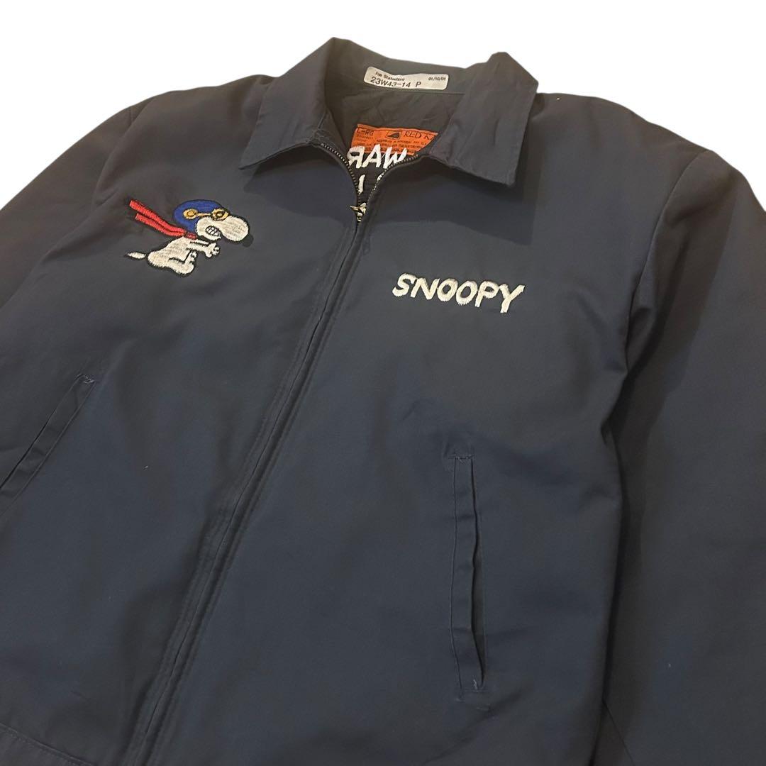 スーベニアジャケット スヌーピー ブルゾン ベトジャン 刺繍 ミリタリー