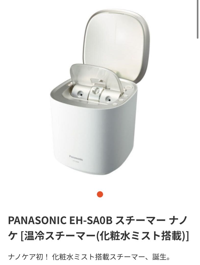 Panasonic EH-SA0B-N スチーマー