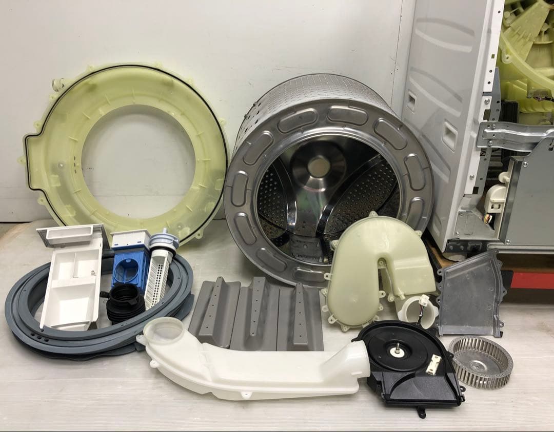 ES-S7E 3ヶ月保証 20年安心分解洗浄マンション右開きドラム式洗濯乾燥機