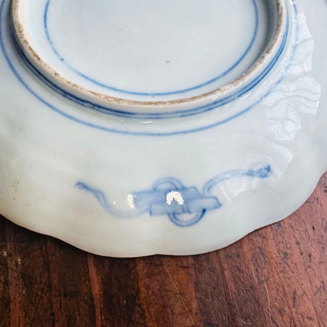 aloha34様用　金彩色絵草花文 一枚 朱塗り吸い物椀2客セット印判皿ニ枚