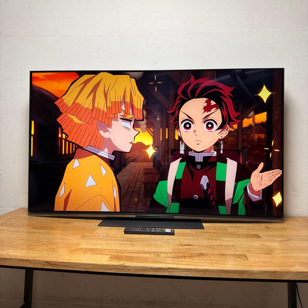 東芝 65V型 4K 有機ELテレビ REGZA 65X8900L 2023年製
