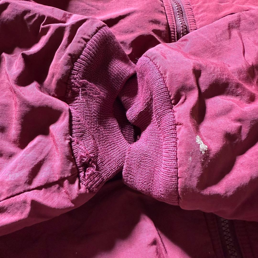 L.L.Beanウォームアップジャケット古着バーガンディCBOY当時物レア短丈