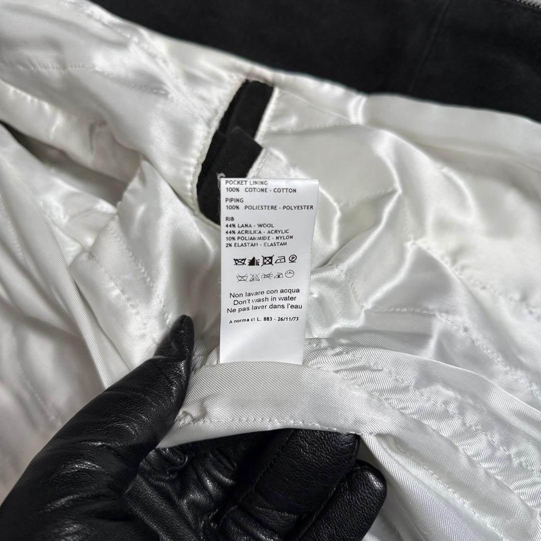 COVERT suede leather SOUVENIR JKT 46 黒