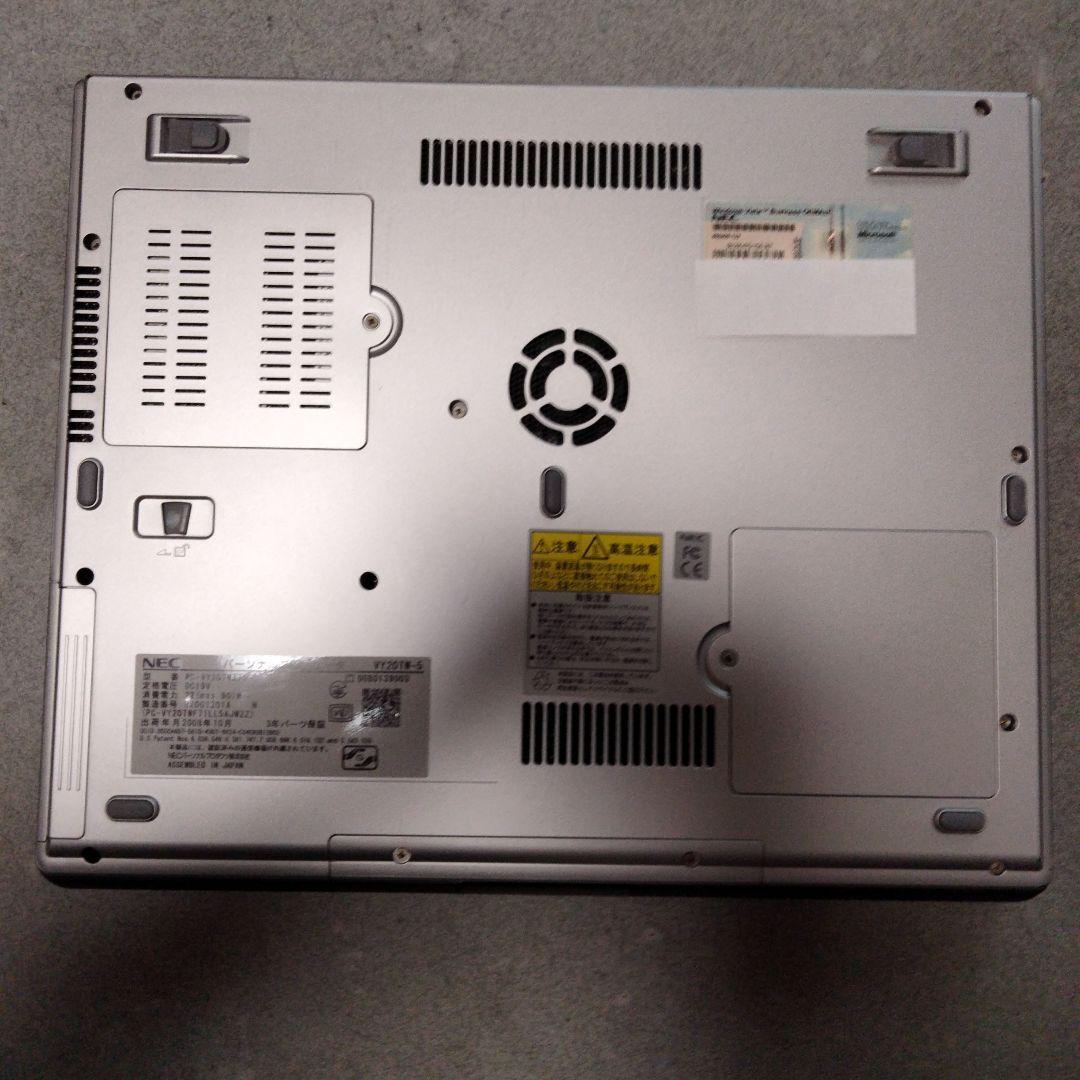 Windowsノート本体 NEC VersaPro VY20TWZ75