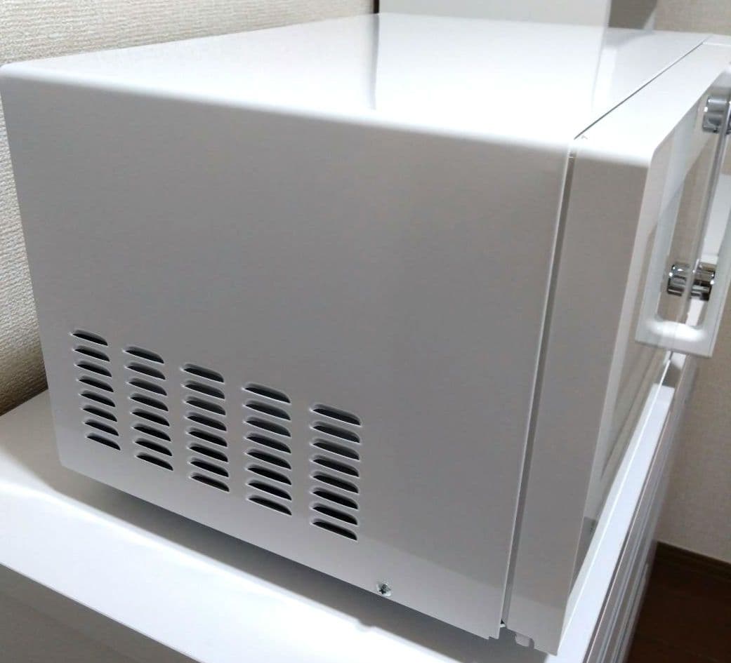 【美品】DR-LD20W ツインバード フラット 単機能電子レンジ ホワイト