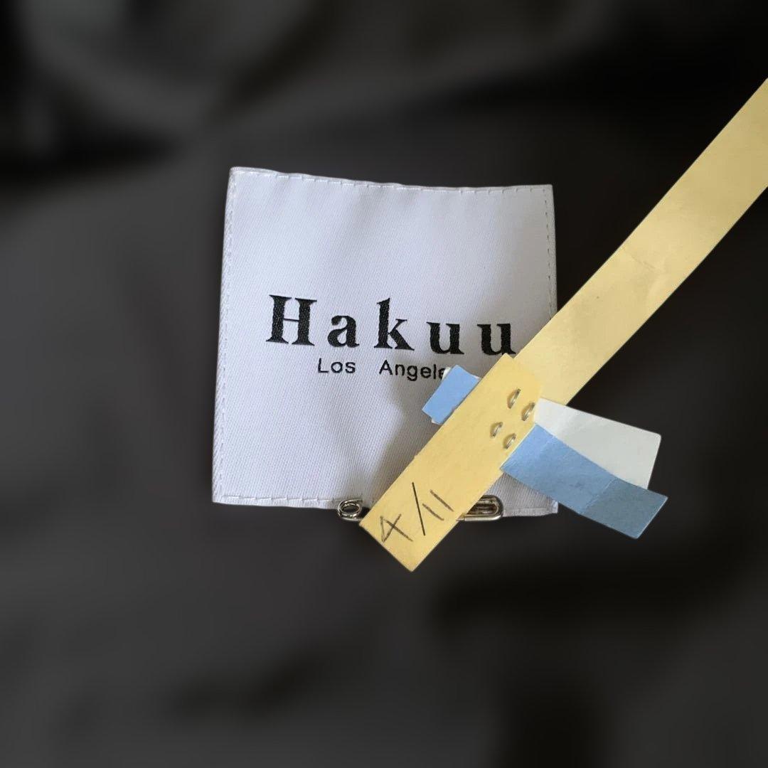 Plage プラージュHAKUU ハク　COCOON ダウンジャケット　ブラック