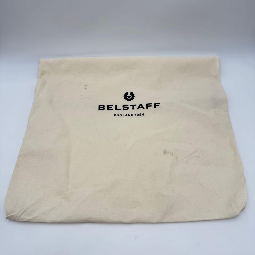 美品　タグ付き ベルスタッフ　オールレザー　メッセンジャー　ショルダーバッグ　黒