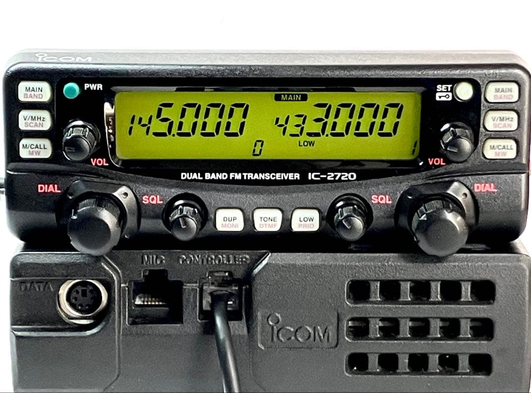 アイコムIC-2720D 50w アマチュア無線機