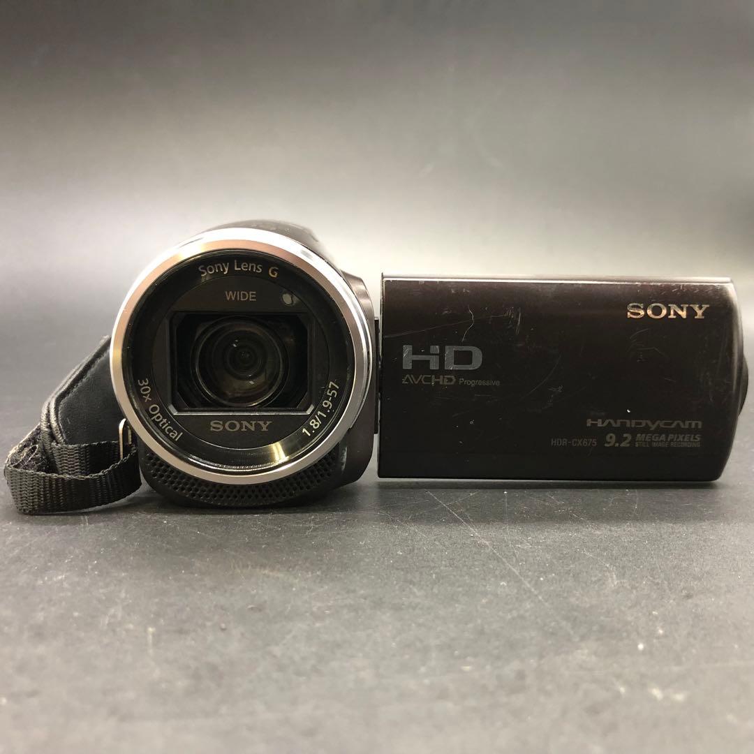 【動作確認済】SONY　HDR-CX675 ビデオカメラ　microSDカード付