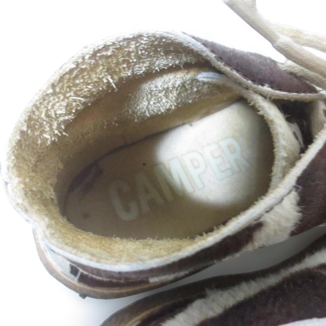 カンペール　ハラコ　アニマル柄　ショートブーツ　シューズ　靴　7　■　C186