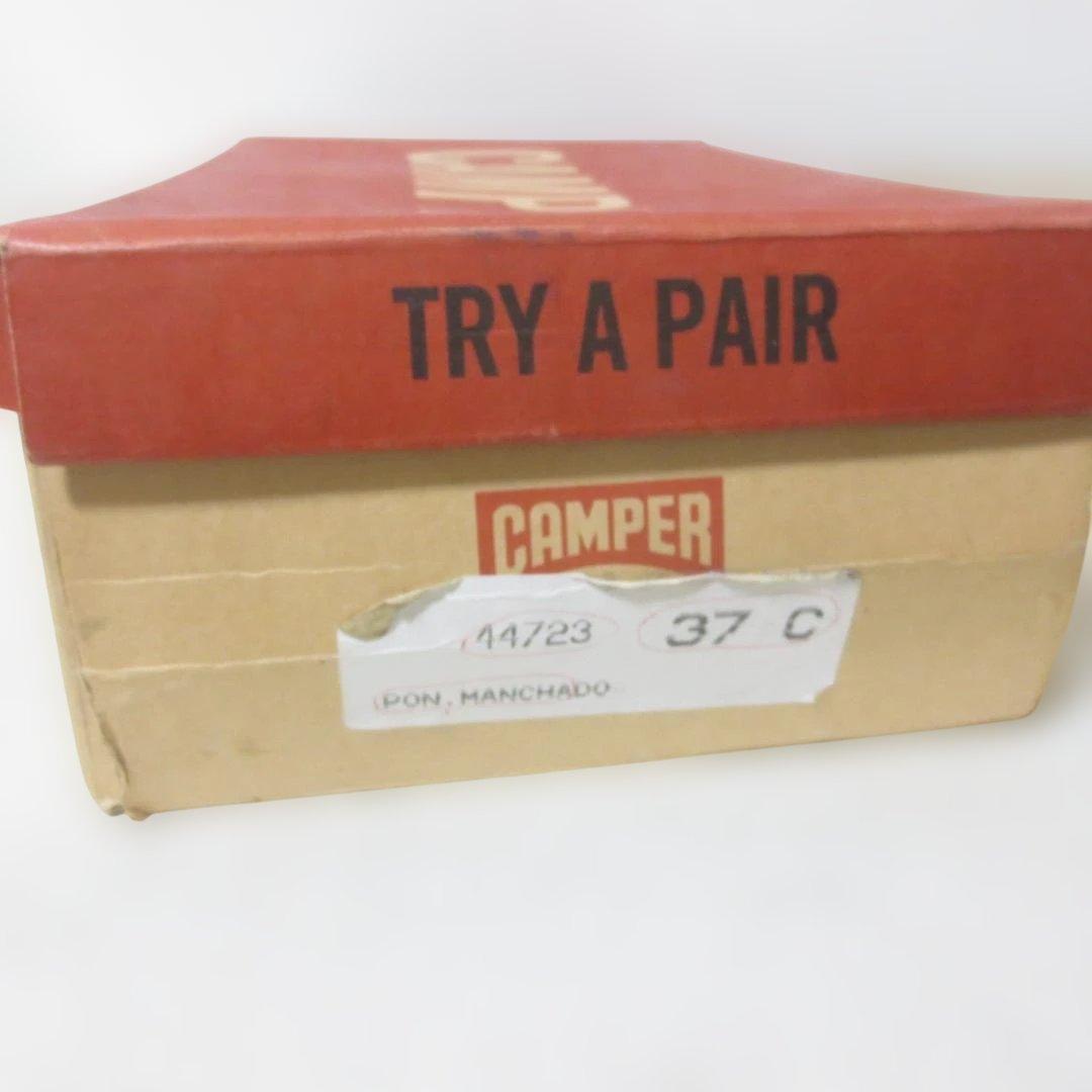 カンペール　ハラコ　アニマル柄　ショートブーツ　シューズ　靴　7　■　C186