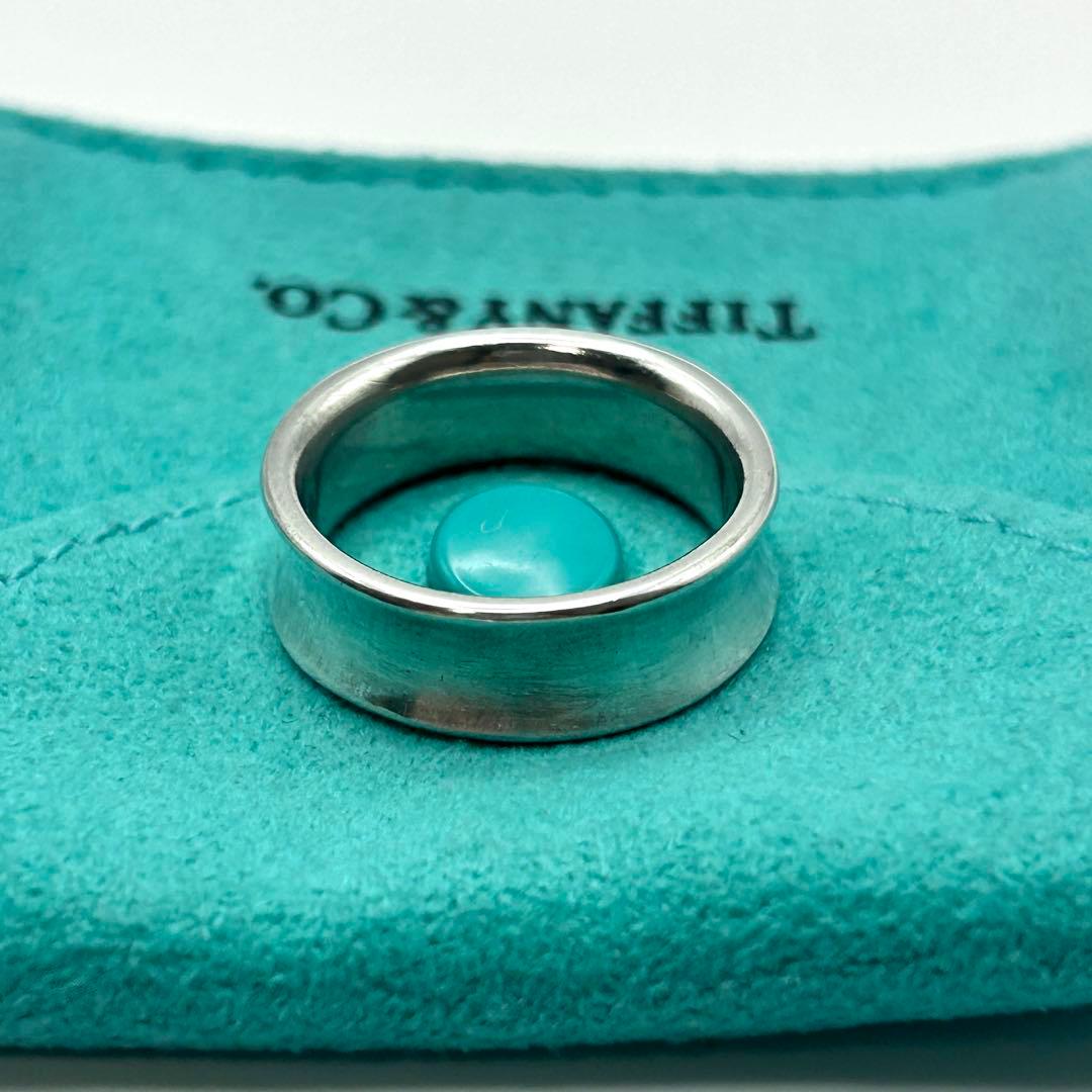 美品　ティファニー　ナロー　1837 リング　約18号　シルバー　925