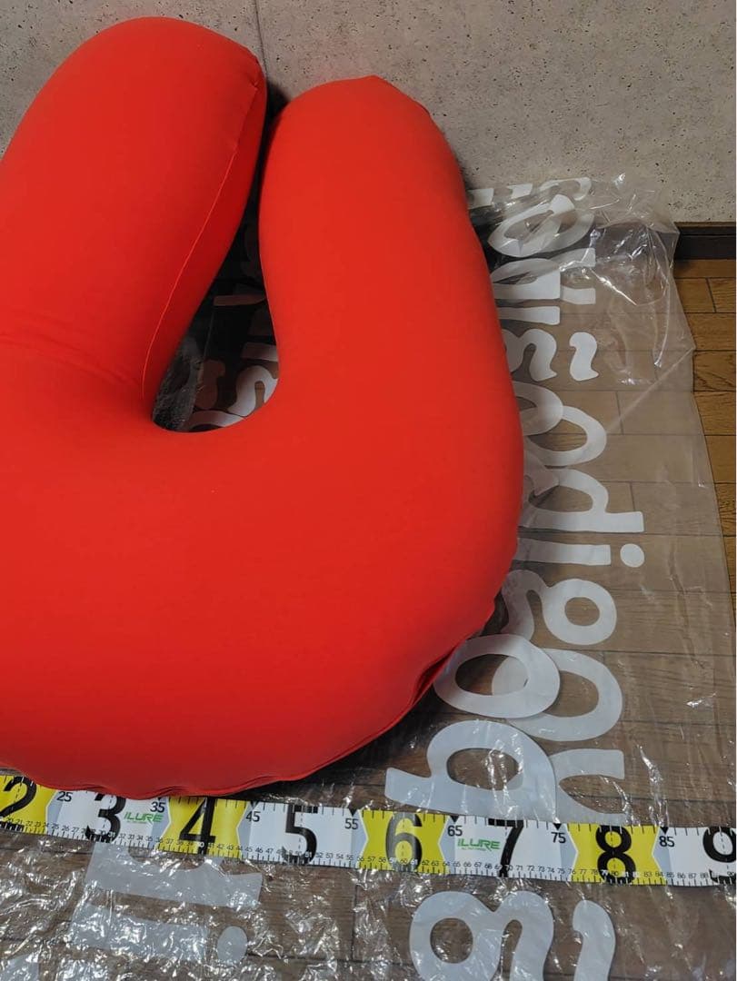 ​C069 Yogibo Support ヨギボー サポート U字 レッド