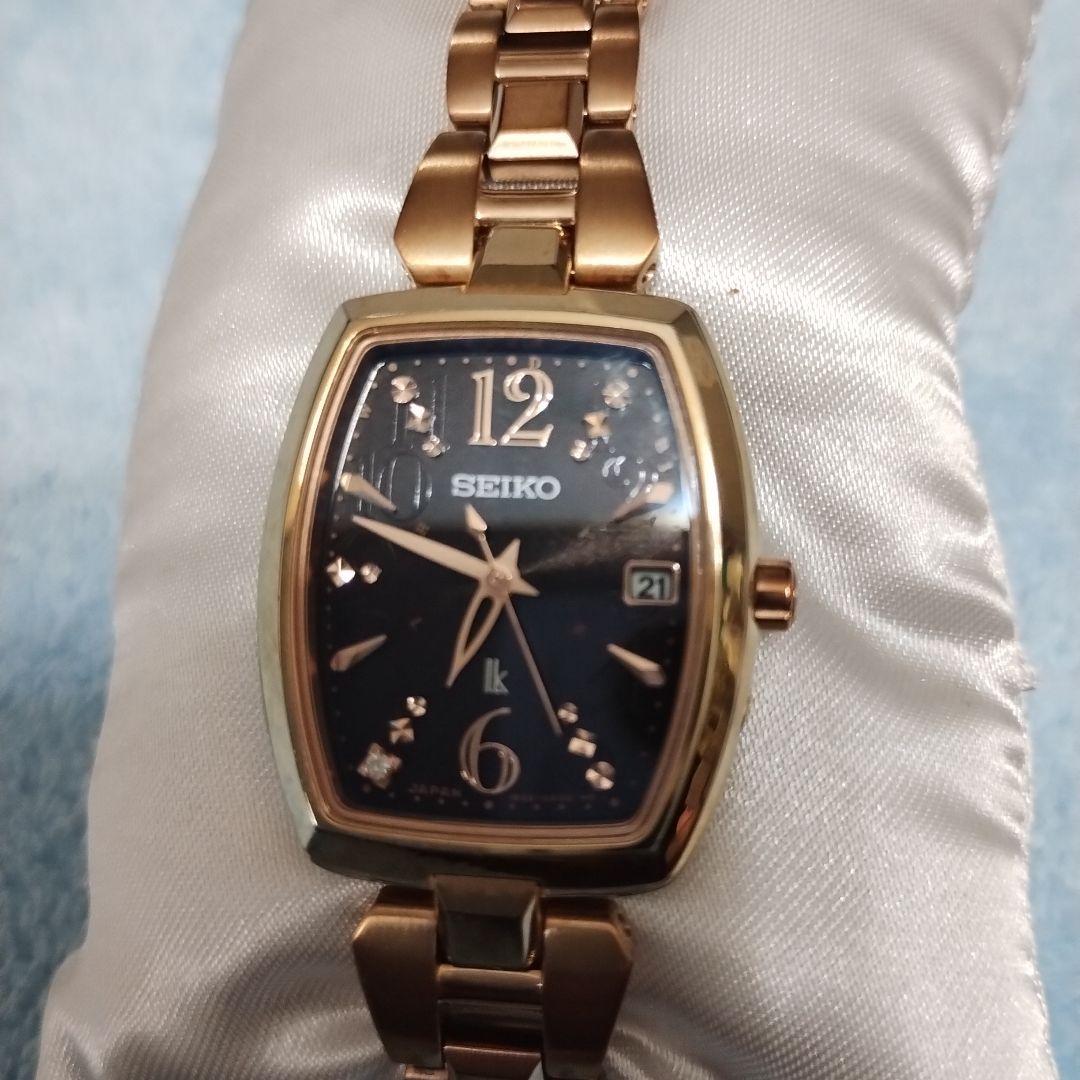 未使用級腕周17.7cmSEIKOLUKIAセイコールキアLadyDiamond