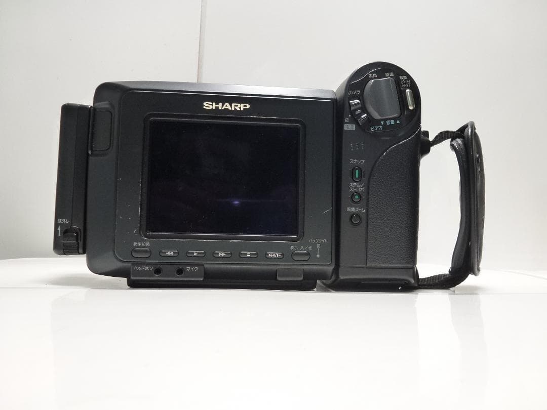 希少　訳有り動作品　シャープ　SHARP ビデオカメラ VL-HL15　8ミリ