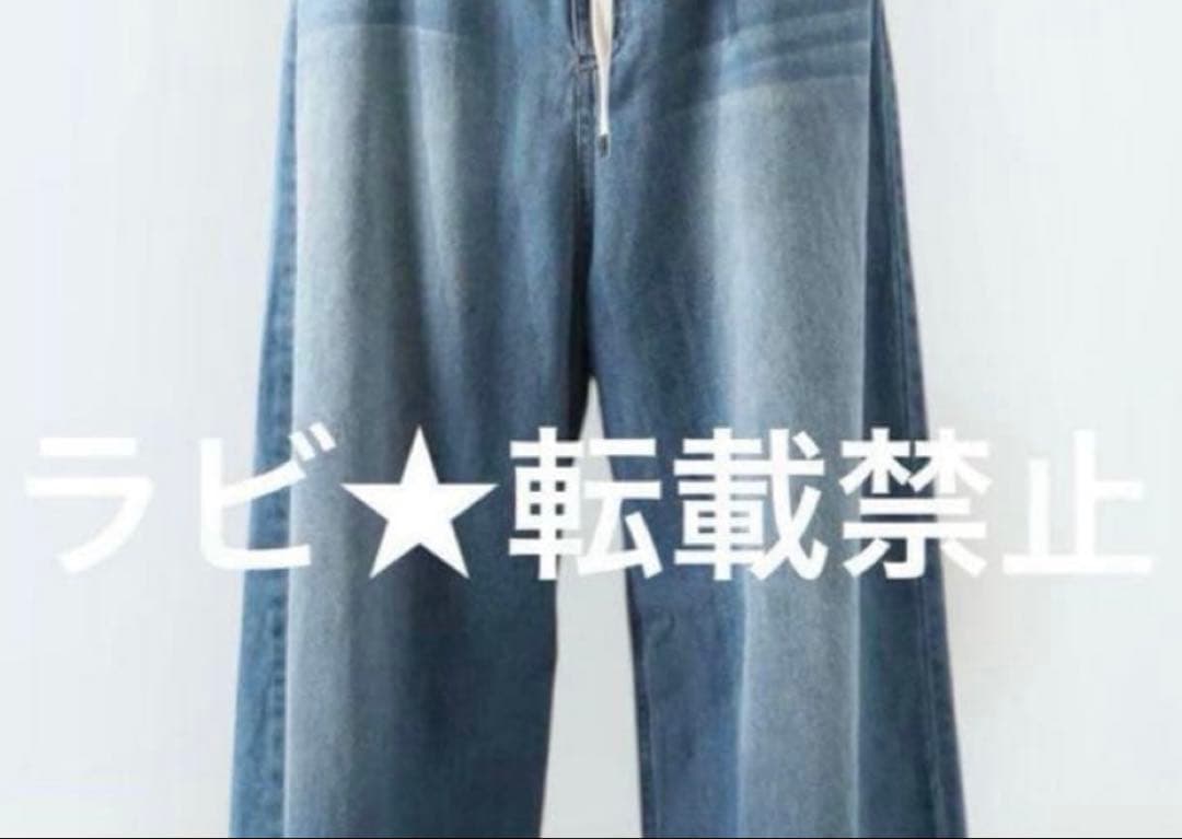 部屋の窓様 デニム 38ブルー