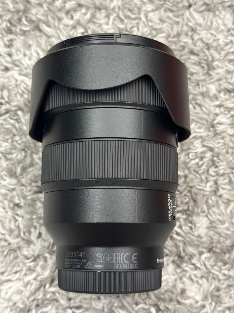 FE 24-105mm F4 G OSS ケンコープロテクターレンズ付属