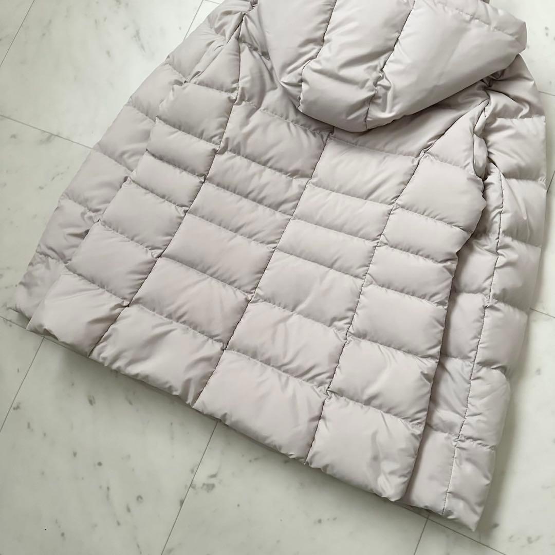極美品❤️2024AW クードシャンス　ミドル丈ダウンコート　グレージュ　L